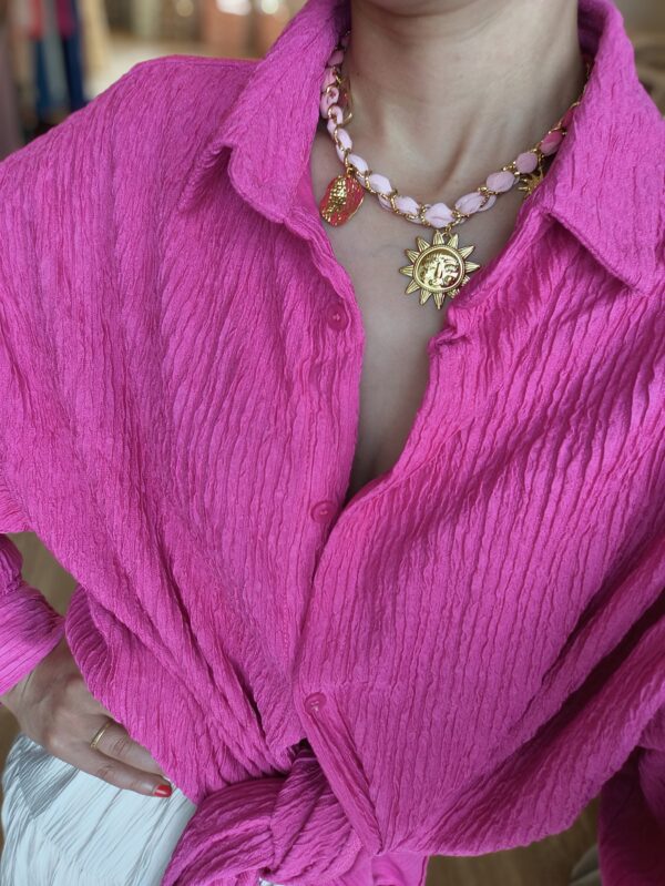 chemise rose fushia – Image 2