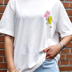 T-shirt motif soleil