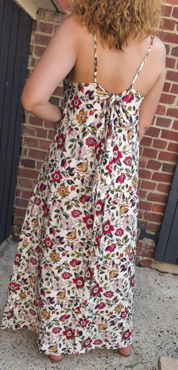 Robe longue fleuri – Image 2