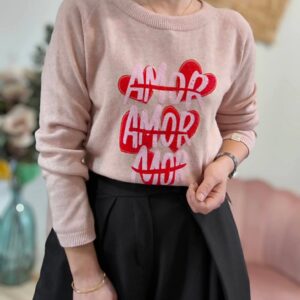 PULL AMOR ROSE