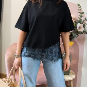 T-SHIRT DENTELLE