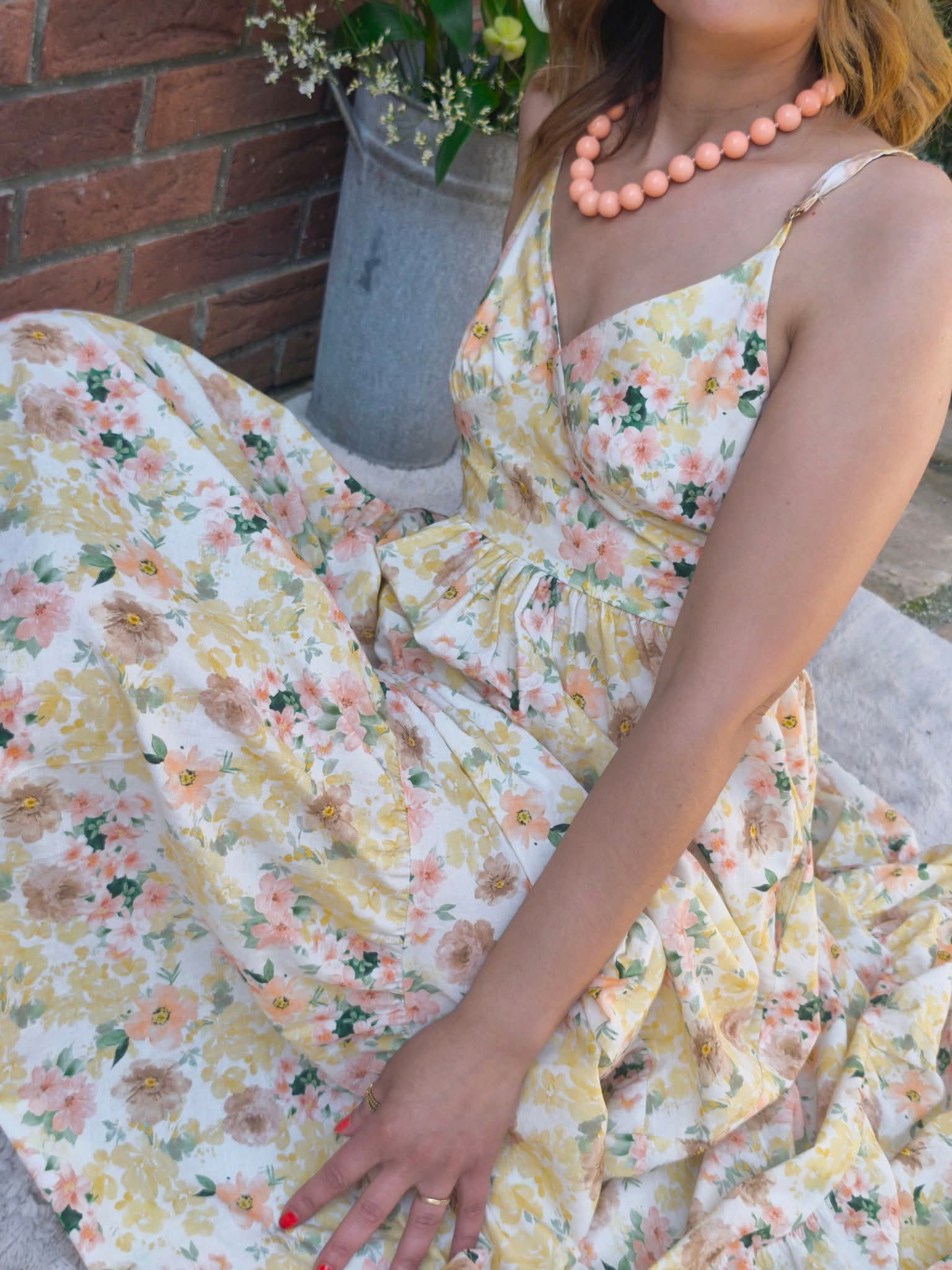Robe longue fleuries – Image 2