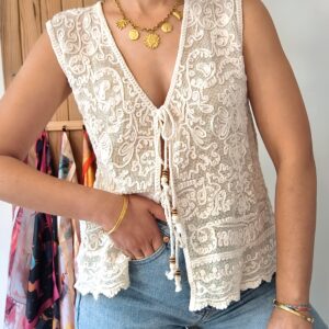 GILET CROCHET
