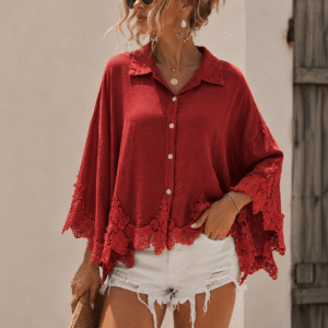 CHEMISE ROUGE